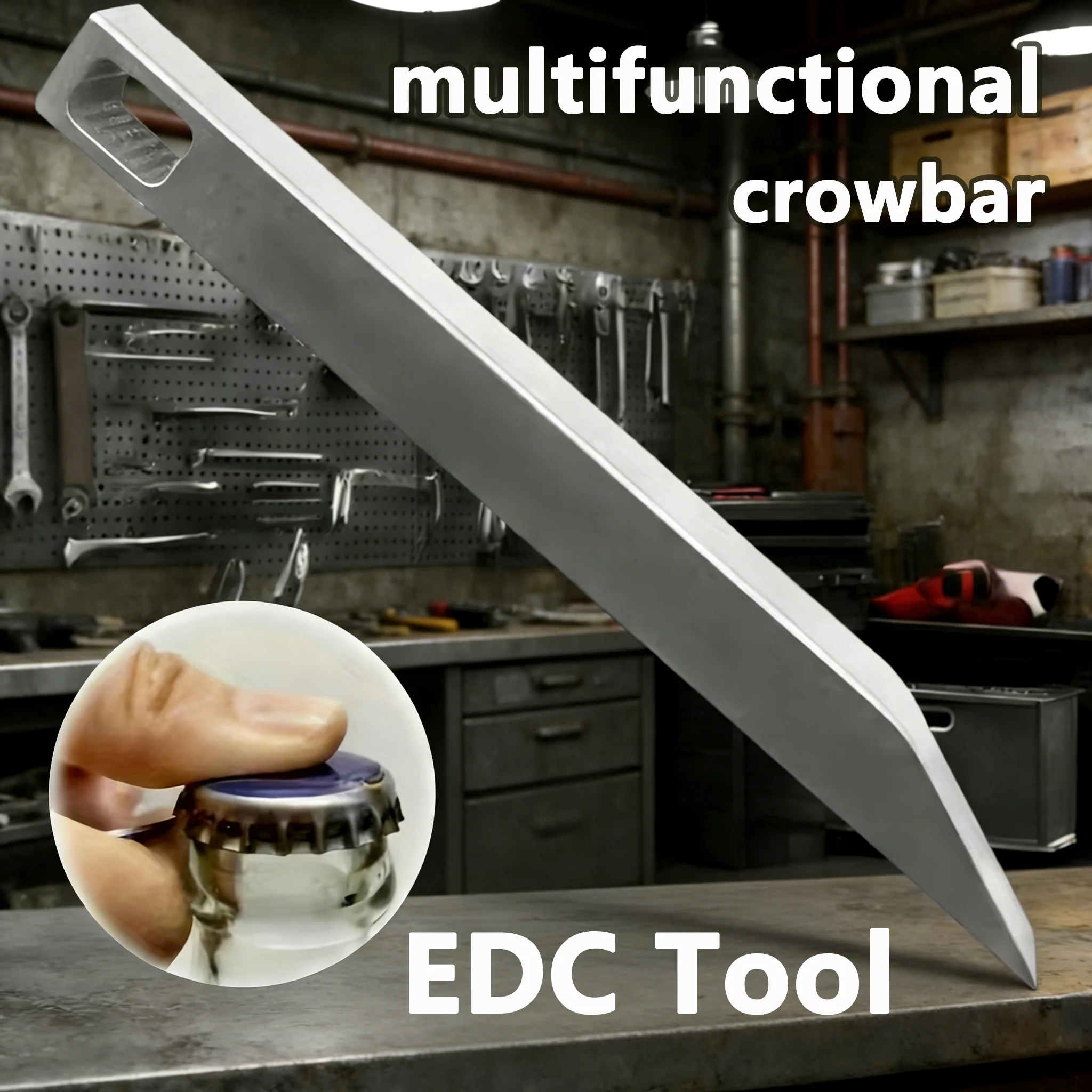 Edc Day Carry - Chaveiro Multiferramenta Reforçado de Aço Inoxidável