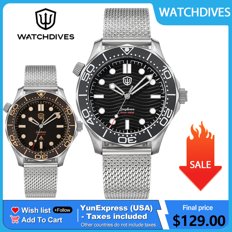 Watch Winder Compact - Relógio de Mergulho Watchdives 42mm em