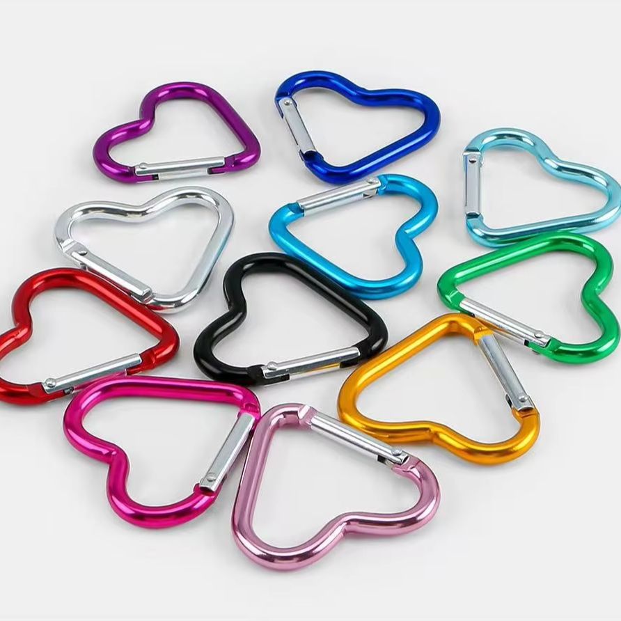 5 Peças de Fechos de Mola em L - Carabiner Keychain avaliação e preço