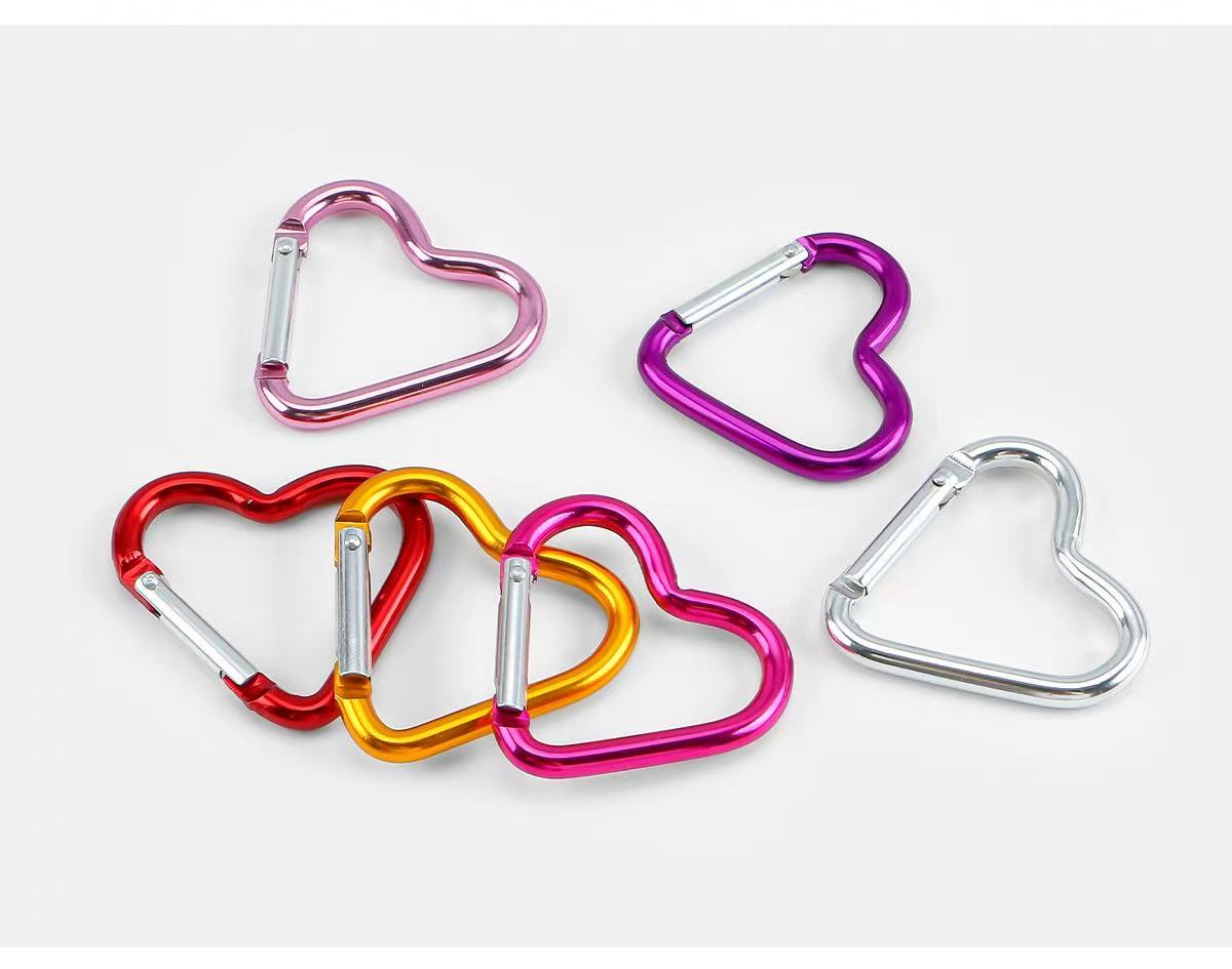 5 Peças de Fechos de Mola em L - Carabiner Keychain avaliação e preço