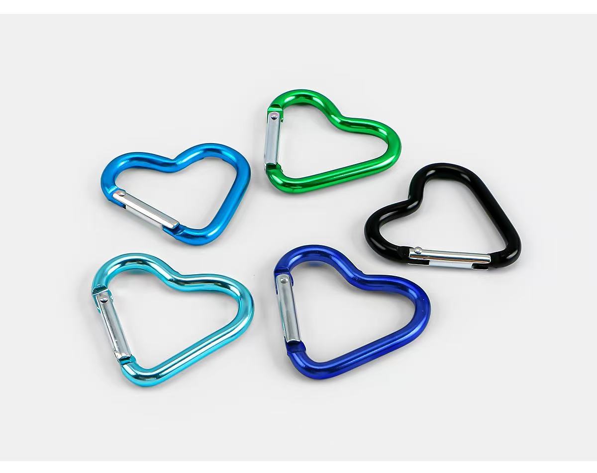 5 Peças de Fechos de Mola em L - Carabiner Keychain avaliação e preço