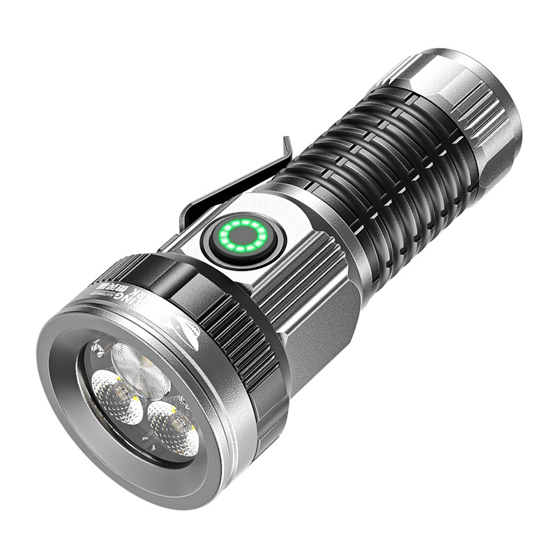 Pequena lanterna led usb c rec - Edc Day Carry avaliação e preço