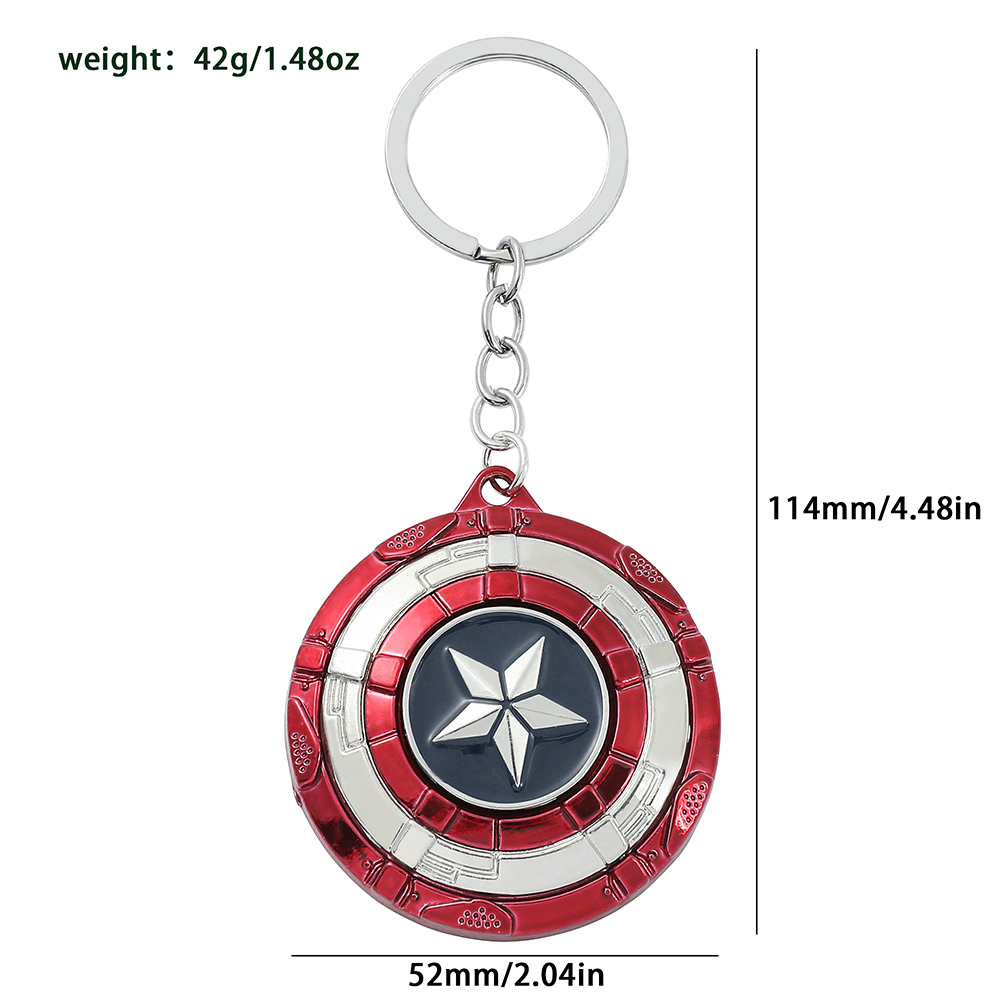 Chaveiro com Escudo do Capitão - Carabiner Keychain avaliação e preço